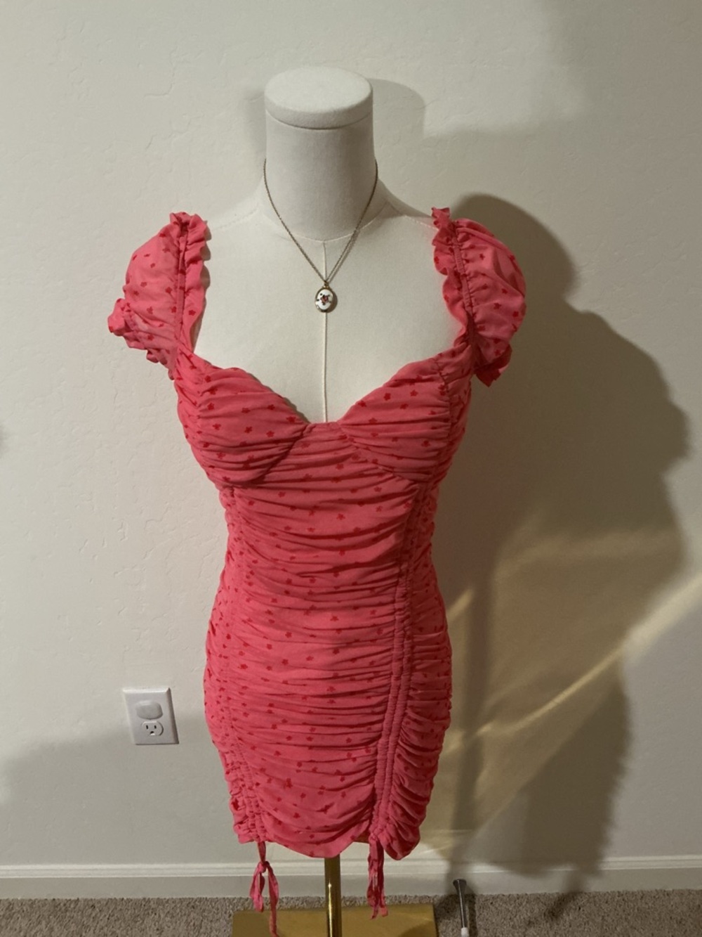Tiger Mist pink mini dress